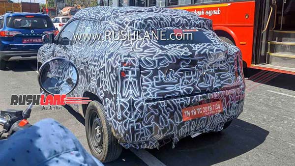 Spy Pics: Renault Kiger Spotted Testing Ahead Of Its India Launch