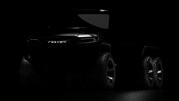 Revzani Teases Its New Hercules 6X6 SUV