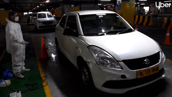 Uber Partners With Airports To Sanitise Cabs Before Every Trip Due To Covid-19 Pandemic
