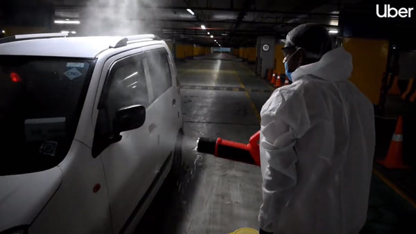 Uber Partners With Airports To Sanitise Cabs Before Every Trip Due To Covid-19 Pandemic