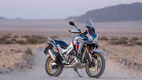 2020 Honda Africa Twin Delivery Incident At Showroom Caught On Video: Bash Plate Breaks Dealership Staircase