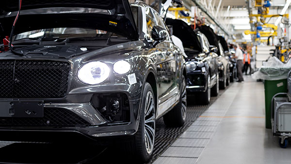 Bentley Bentayga Facelift Production Begins At Brand’s Crewe Facility