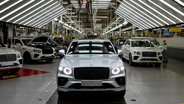 Bentley Bentayga Facelift Production Begins At Brand’s Crewe Facility