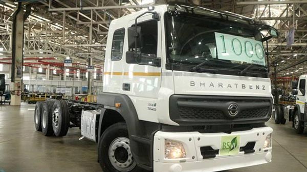 Daimler India Commercial Vehicles Rolls Out 1000th Unit From Oragadam Facility