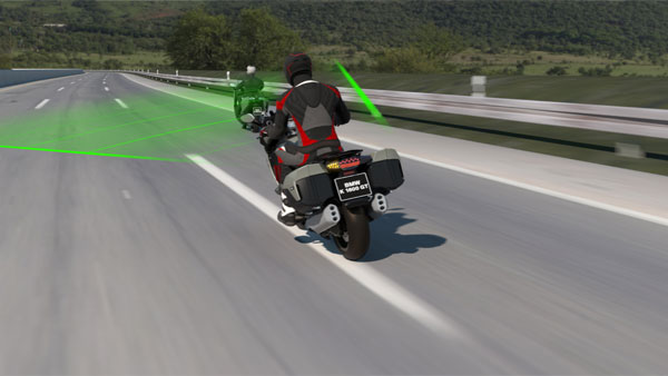 BMW Motorrad Active Cruise Control Revealed: Radar Assisted Cruising Technology