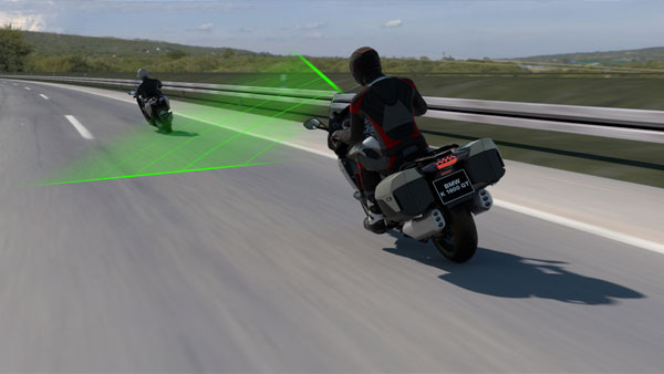 BMW Motorrad Active Cruise Control Revealed: Radar Assisted Cruising Technology