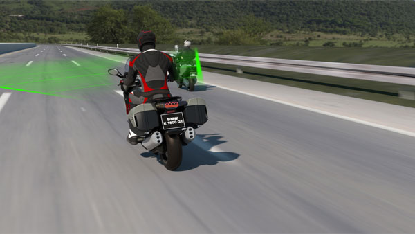 BMW Motorrad Active Cruise Control Revealed: Radar Assisted Cruising Technology