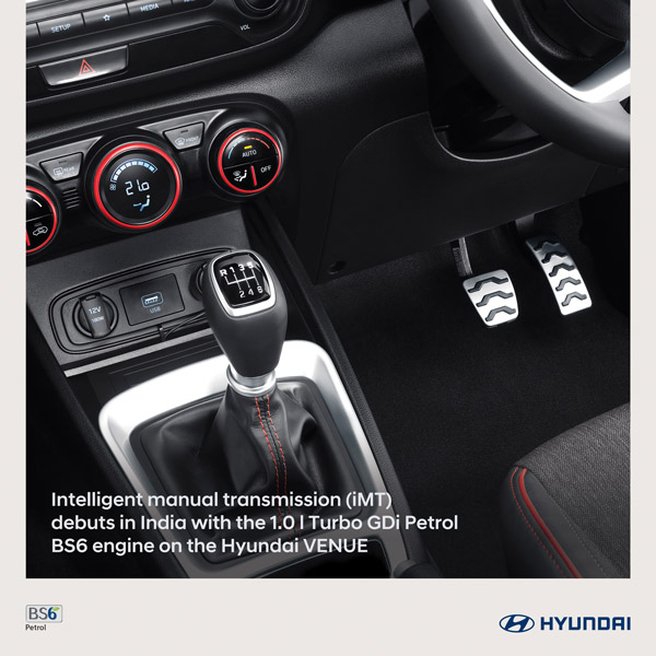 Hyundai Venue iMT Gearbox Launched Along With A New ‘Sport Trim’: Prices Start At Rs 9.99 Lakh