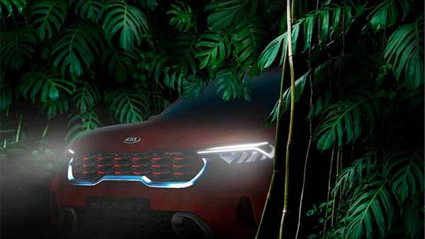 Spy Pics: Kia Sonet Production-Ready SUV Design Revealed While Undergoing Testing Ahead Of World Premiere