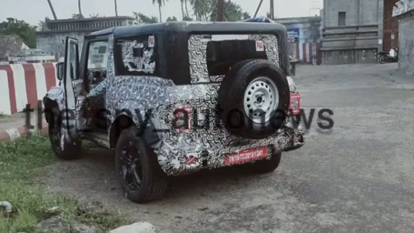 Next-Generation Mahindra Thar Spotted Testing Once Again: Details & Specifications