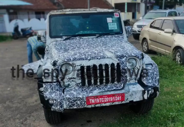 Next-Generation Mahindra Thar Spotted Testing Once Again: Details & Specifications