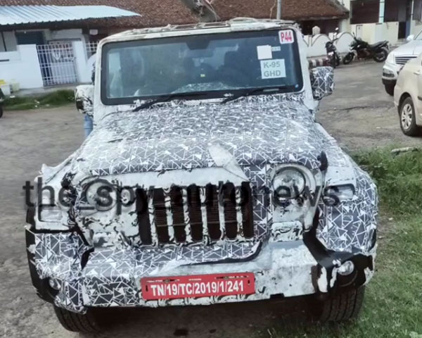 Next-Generation Mahindra Thar Spotted Testing Once Again: Details & Specifications
