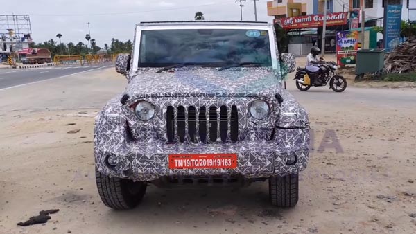 Spy Pics: New Mahindra Thar Production Ready Model Spied Again Revealing Details