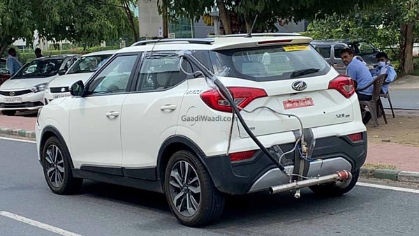 Spy Pics: Mahindra XUV300 T-GDi Turbo-Petrol Model Spotted Testing Ahead Of Launch