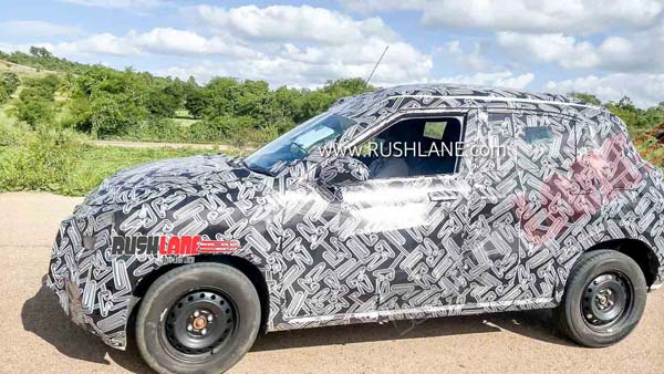 Nissan Magnite Spotted Testing For The First Time In India