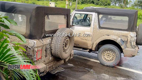 Spy Pics: New Mahindra Thar Spotted Testing Ahead Of Unveil