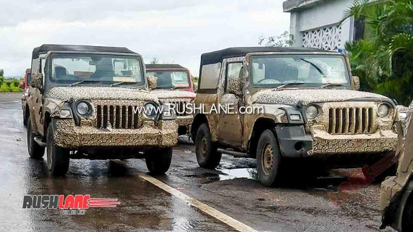 Spy Pics: New Mahindra Thar Spotted Testing Ahead Of Unveil