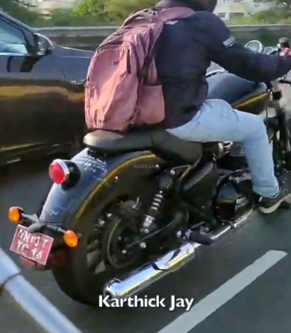 Spy Pics: Royal Enfield 650cc Cruiser Spotted Testing In Chennai Revealing New Details