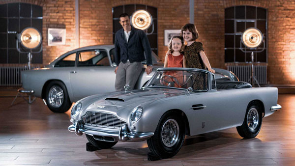 Aston Martin DB5 Junior: An Electric 2/3rd Scale Car For Children To Drive Around By ‘The Little Car Company’