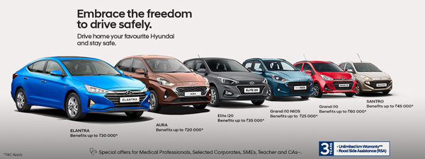 Hyundai Car Discounts In August 2020: Independence Day Benefits & Special Offers On Various Models