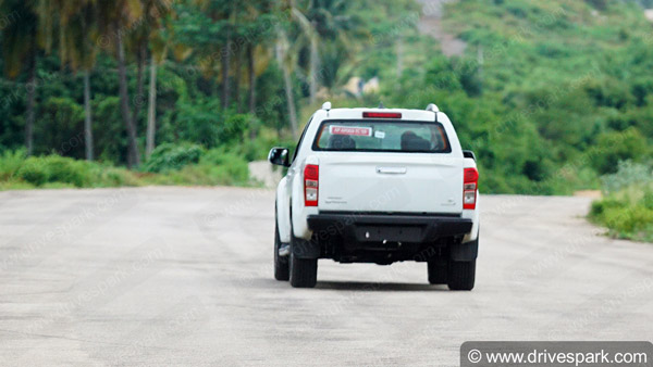 Spy Pics: Isuzu V Cross BS6 Production Ready Pickup SUV Spotted Testing Ahead Of Launch