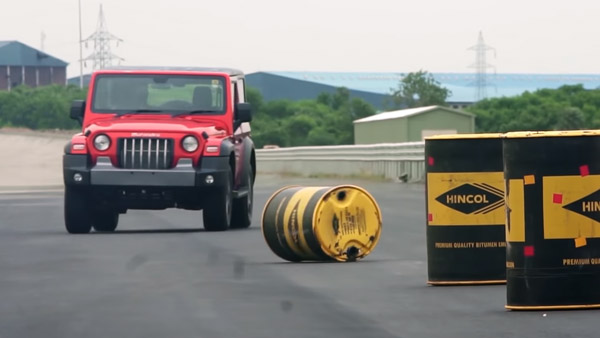 New Mahindra Thar Off-Road Capabilities Showcased: Video, Performance & Other Details