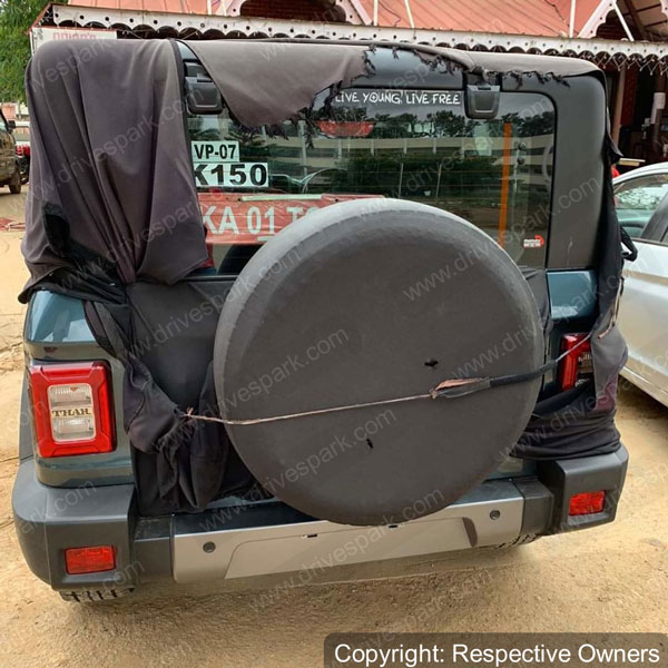 Spy Pics: New Mahindra Thar Spotted Testing Ahead Of Unveil