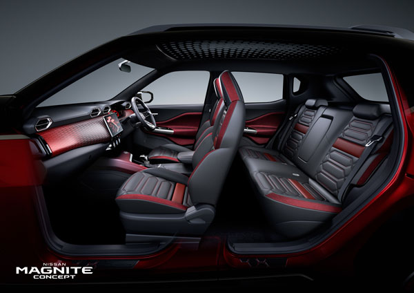 Nissan Reveals Interior Details Of The Magnite Concept Compact SUV: Details & Specifications