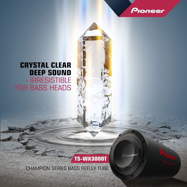 Pioneer Launch TS-WX3000T Tube Subwoofer From Champion Series: Priced At Rs 9,990
