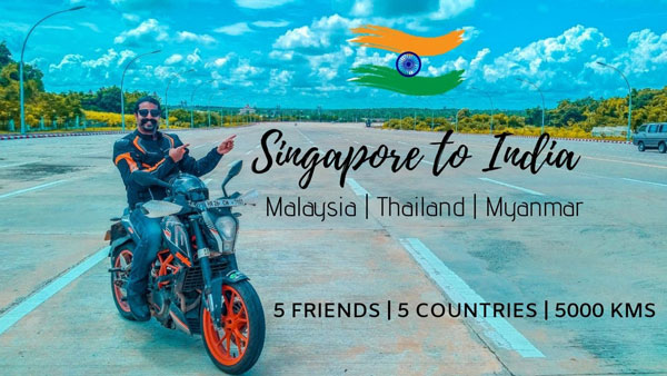 Great Independence Day Ride: 5 Friends, 5 Borders, 5,000 Kilometers & Unlimited Experiences