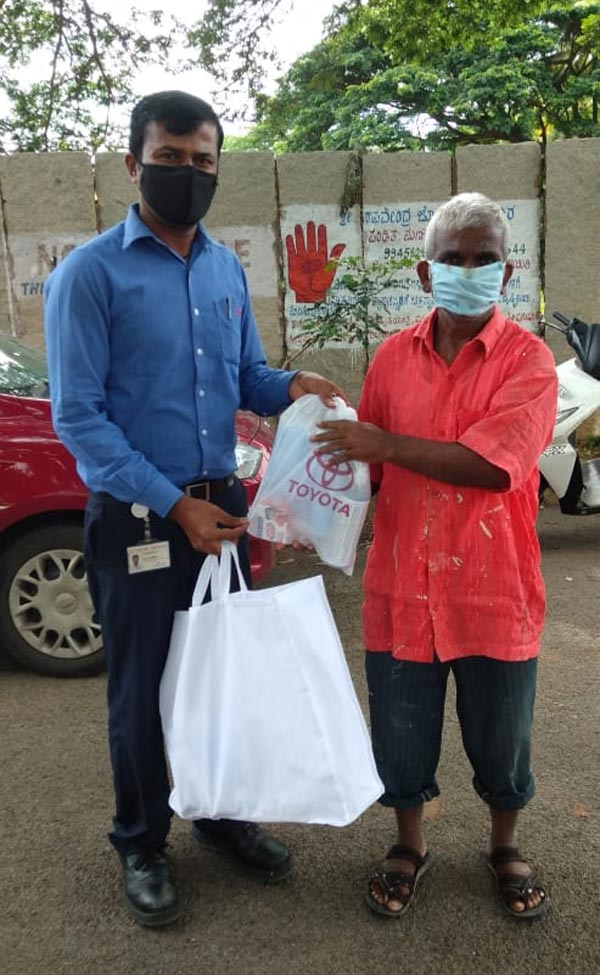 Toyota Kirloskar Motors CSR Initiative: Provide Health & Hygiene Kits To 25,000 Families