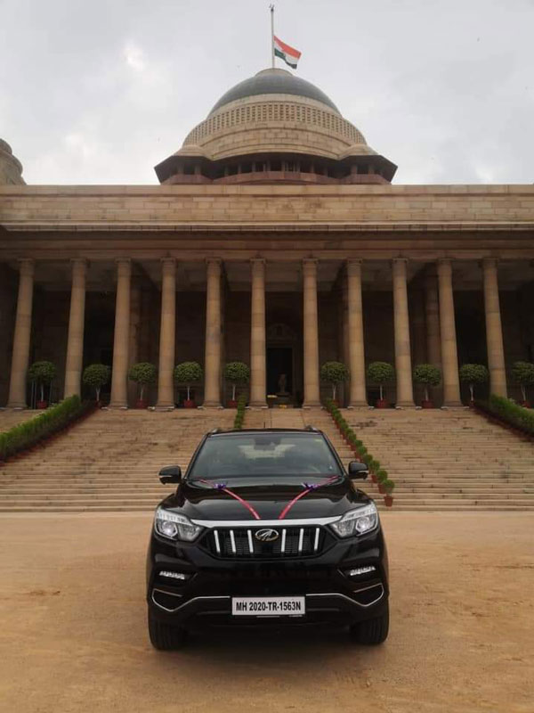First Mahindra Alturas G4 BS6 Model Delivered To The President Of India: Details