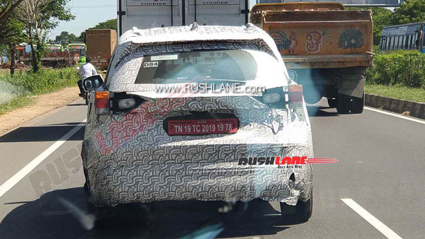 Spy Pics: New Mahindra XUV500 SUV Spotted Testing Revealing Few Features