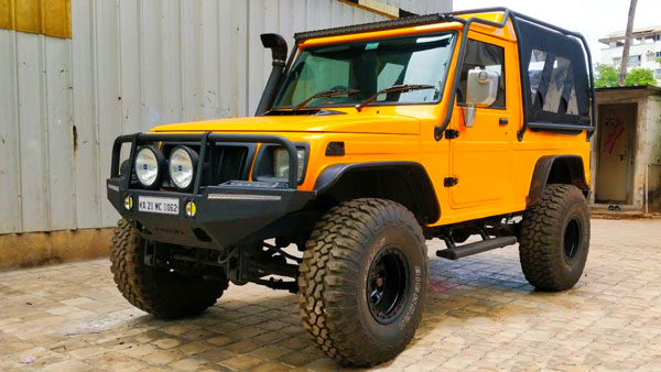 Mahindra Bolero Invader Modified With Lift Kit, Powered Foot-Steps, New Engine & More: Details