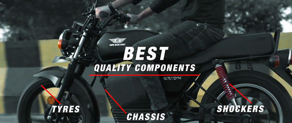 One Electric Kridin Motorcycle Unveiled: Speed, Range, Charging, Price & Other Details