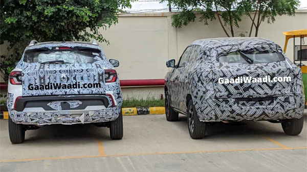 Spy Pics: Renault Kiger Spotted With Nissan Magnite Revealing New Features