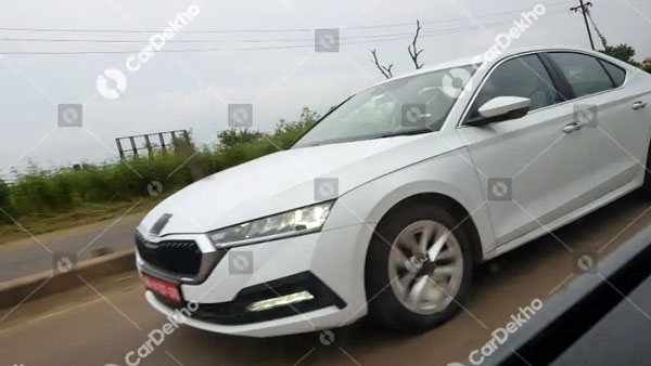 Spy Pics: New Skoda Octavia (2021) Spotted Testing Ahead Of Launch Next Year In India