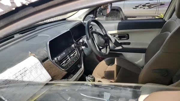 Spy Pics: Tata Gravitas Spotted Testing Again Revealing Interiors Ahead Of Launch