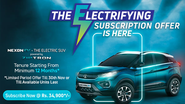 Tata Nexon EV Limited Time Subscription Offer Introduced: Prices, Tenure, & Other Details