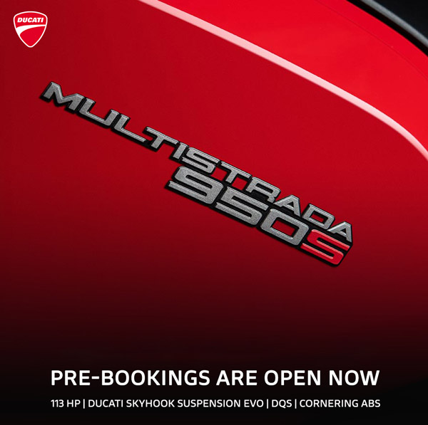 BS6-Compliant Ducati Multistrada 950 S Bookings Open: India Launch Confirmed For 2nd Of November