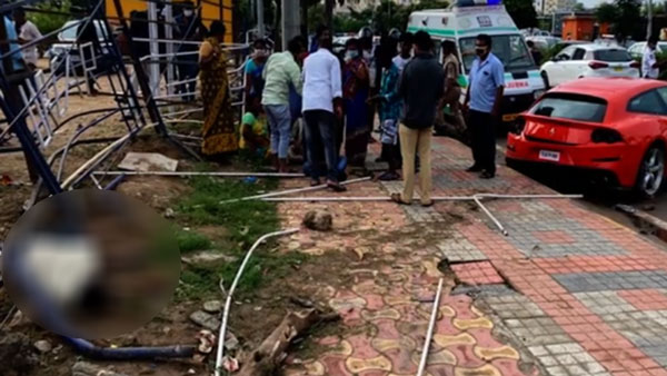 Hyderabad Ferrari Car Accident Kills 50-Year Old Watchman In Madhapur: Driver Of Speeding Supercar Arrested & Case Filed Against Him