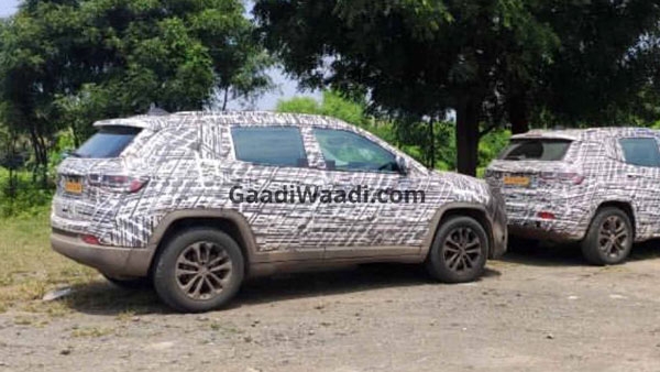 Seven-Seater Jeep Grand Compass Spotted Testing In India: Details & More