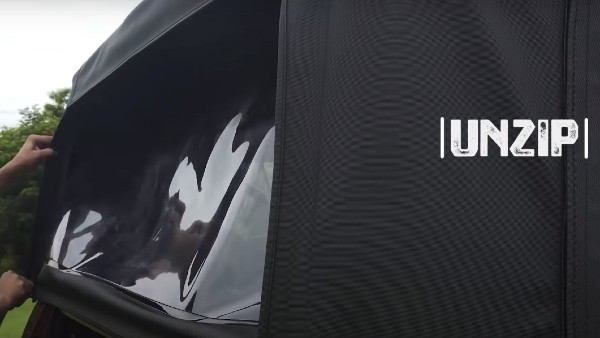 New Mahindra Thar Convertible Top Showcased In Video: Folding Procedure & Other Details