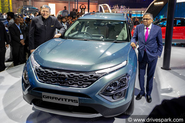 Spy Pics: Tata Gravitas Spotted Testing With New Alloy Wheels