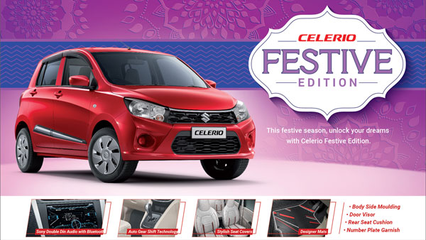 Maruti Alto, Celerio & WagonR Festive Editions Introduced: Comes With Festive Kits Starting From Rs 25,490