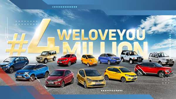 Tata Car Sales Milestone: Company Crosses 4 Million Passenger Vehicles Sales Milestone In India Since Inception