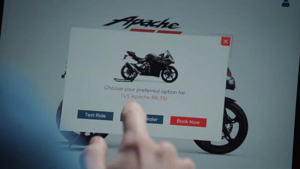 TVS ARIVE Mobile App Introduced: To Offer Customers An Augmented Reality Experience Of Their Entire Apache Series