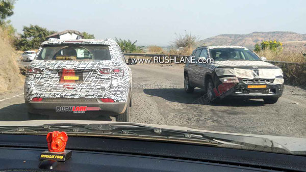 2021 Jeep Compass Facelift Spy Pics