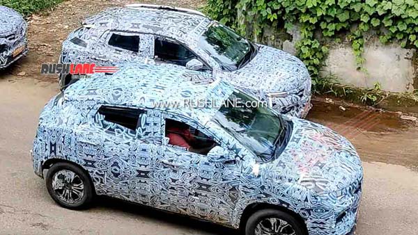 Spy Pics: Renault Kiger With Sunroof Spied Undergoing Testing In City Ahead Of India Launch