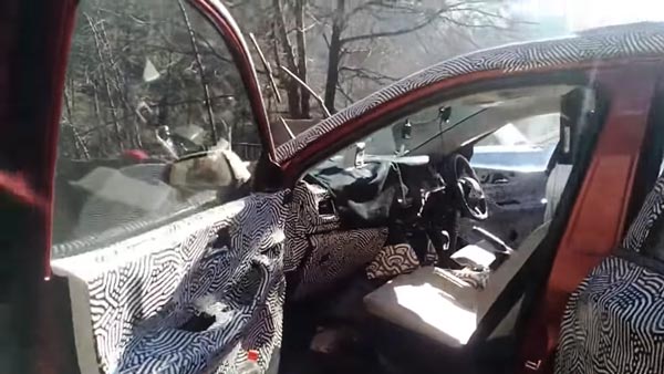 Spy Pics: New Mahindra XUV500 Interiors Revealed Ahead Of India Launch